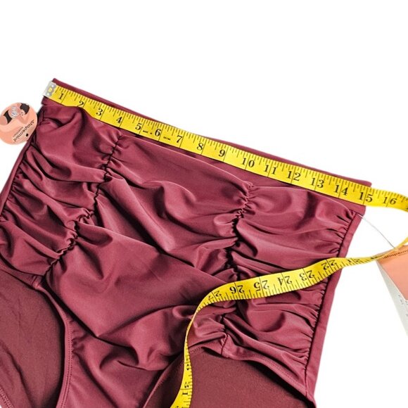 Shapermint Womens High Waisted Control Bikini Bottoms, Ruched, Flattering, 2XL - Picture 6 of 9